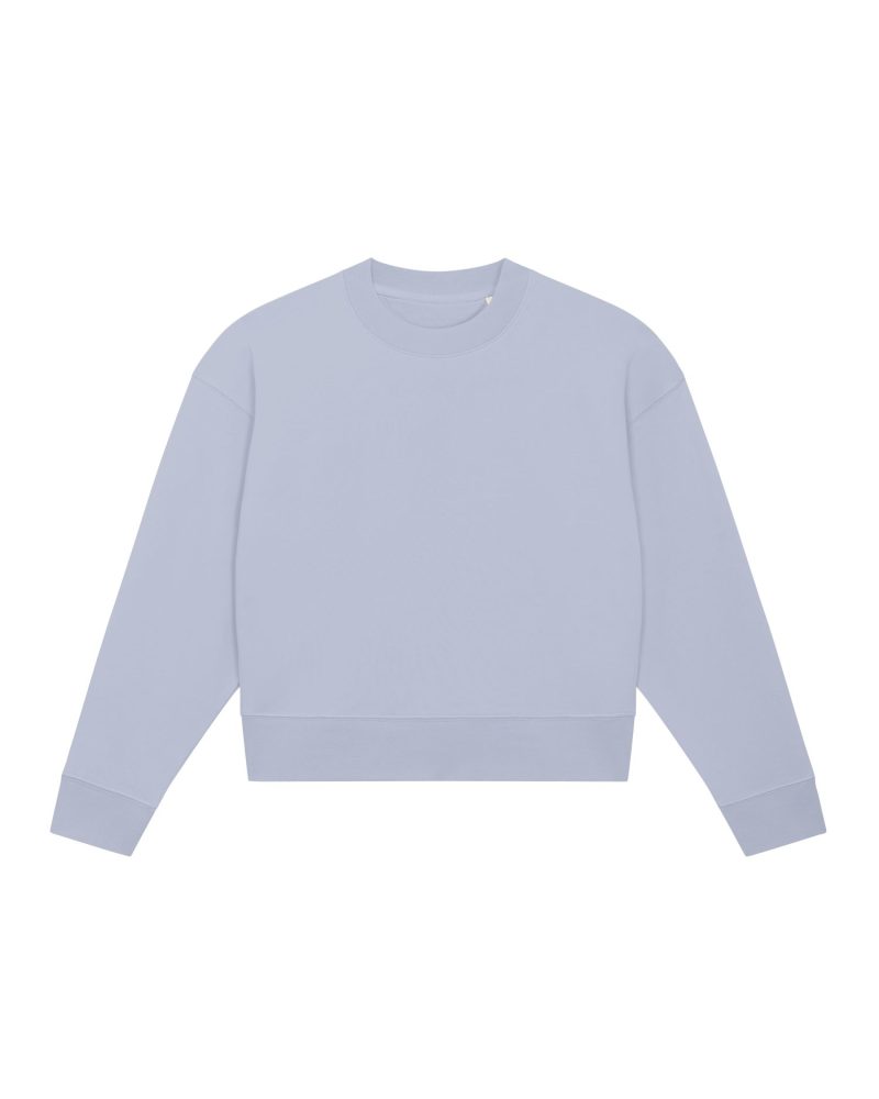 Sudadera de cuello redondo Cropster Stanley Stella - Serene Blue