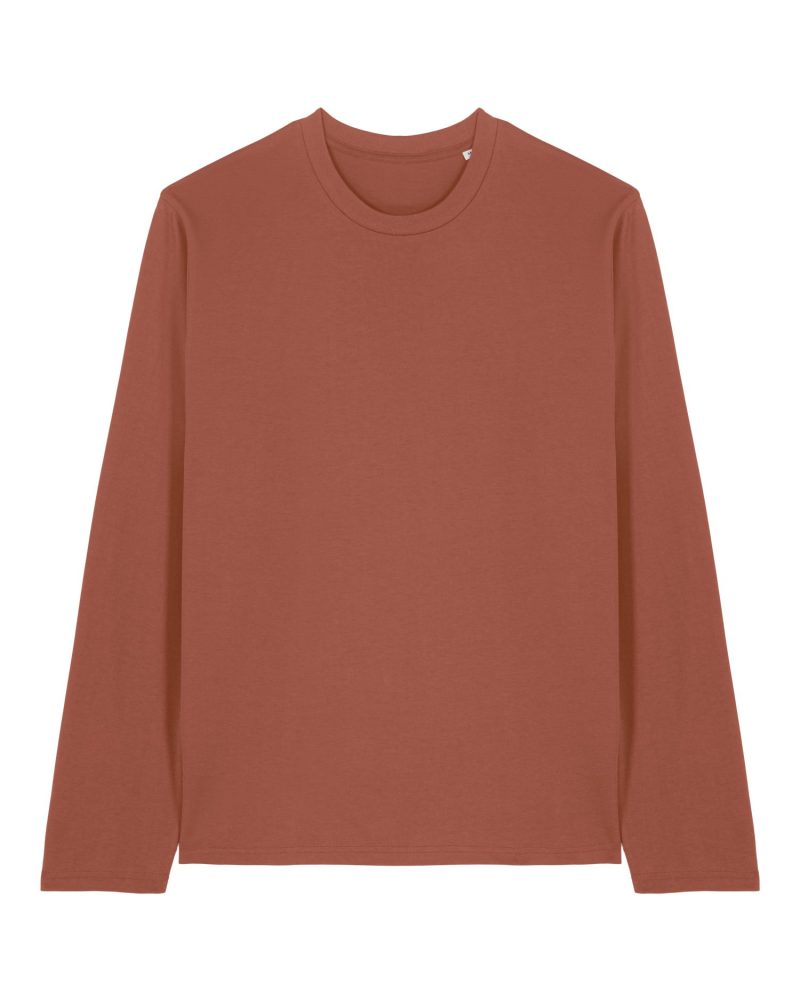 Camiseta Creator 2.0 Long Sleeve Stanley Stella - Heritage Brown