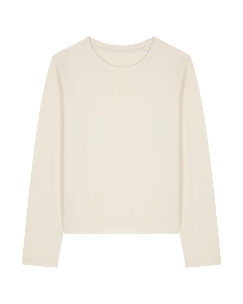 Camiseta Muser Long Sleeve Stanley Stella - Natural Raw