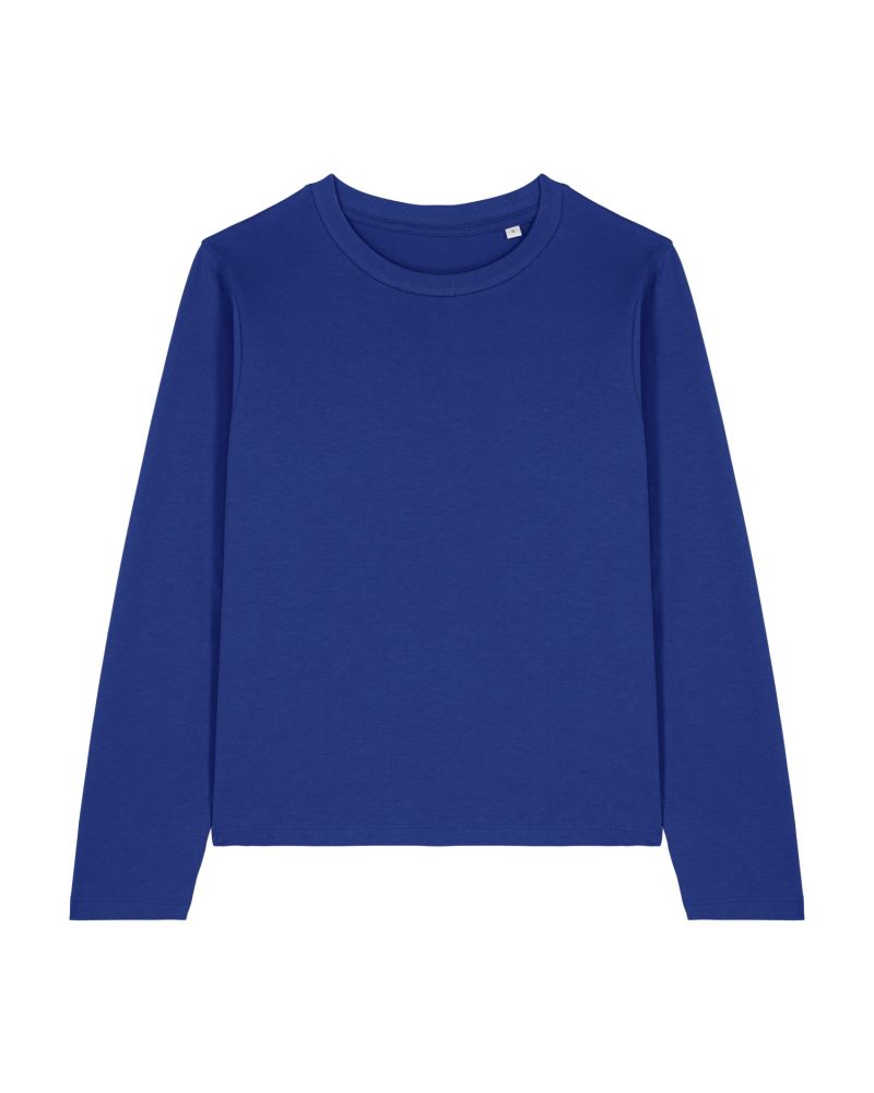 Camiseta Muser Long Sleeve Stanley Stella - Worker Blue