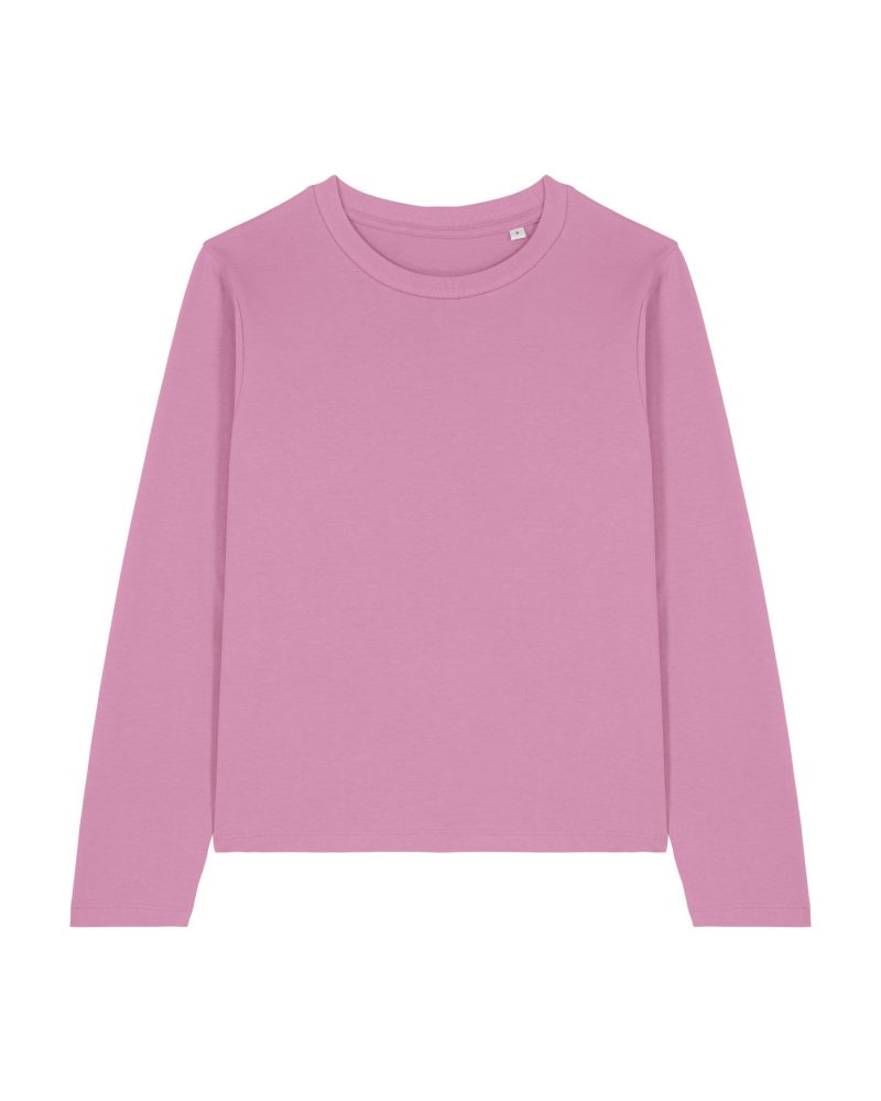 Camiseta Muser Long Sleeve Stanley Stella - Bubble Pink