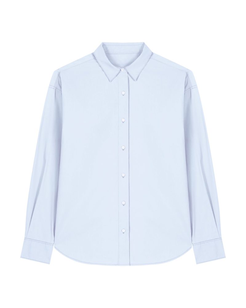 Camisa Styler Shirt Stanley Stella - Summer Blue