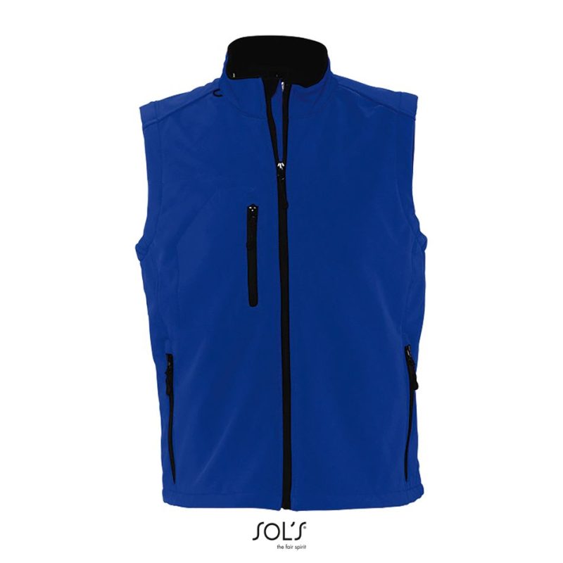 Chaleco Softshell Para Hombre Rallye Men Sols - Azul Royal - Sols