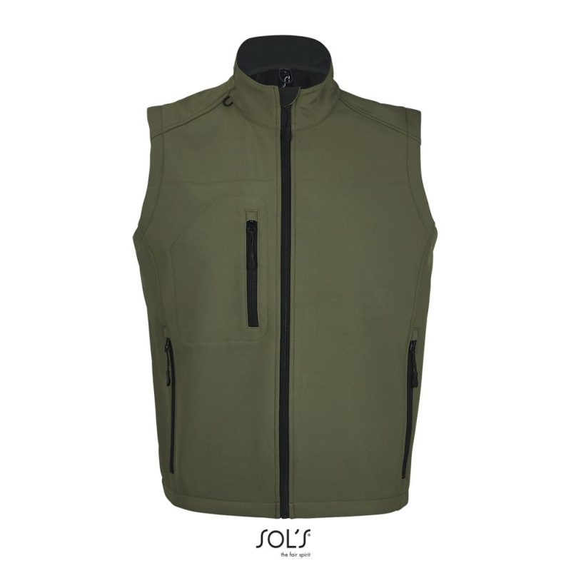 Chaleco Softshell Para Hombre Rallye Men Sols - Army - Sols